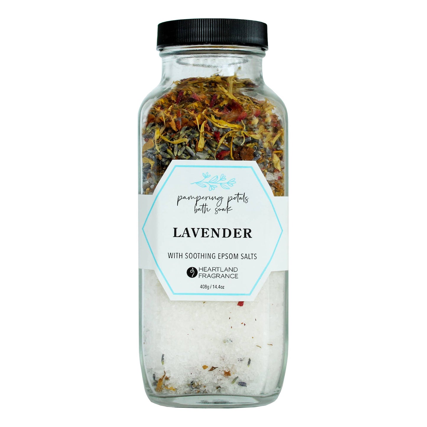 Pampering petals Lavender soaking Salts