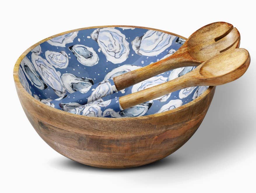 Blue Oyster 12" Decorative Bowl Item 1-51 PREORDER