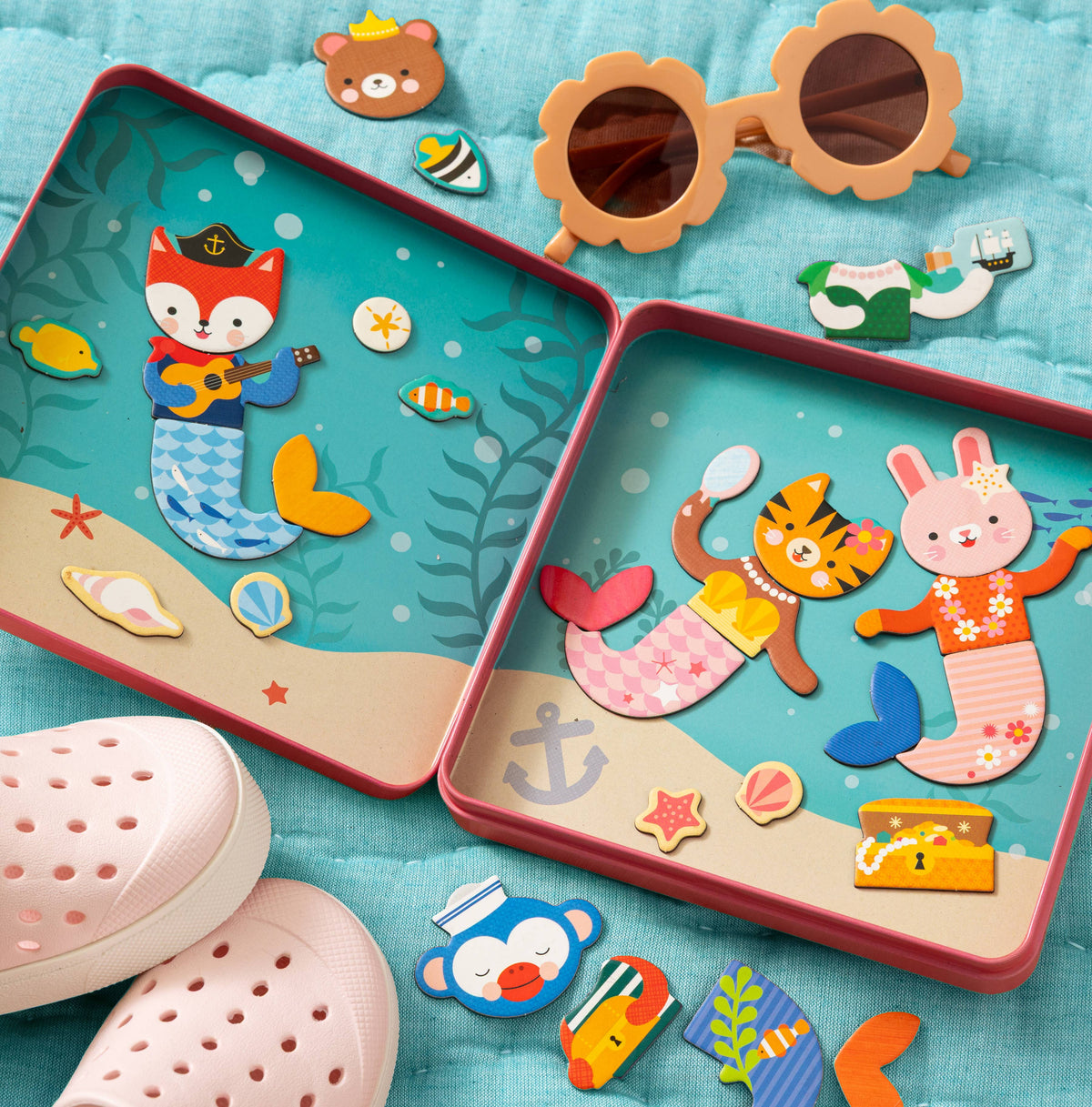 Mix and Match Mermaids Magnetic Play Set