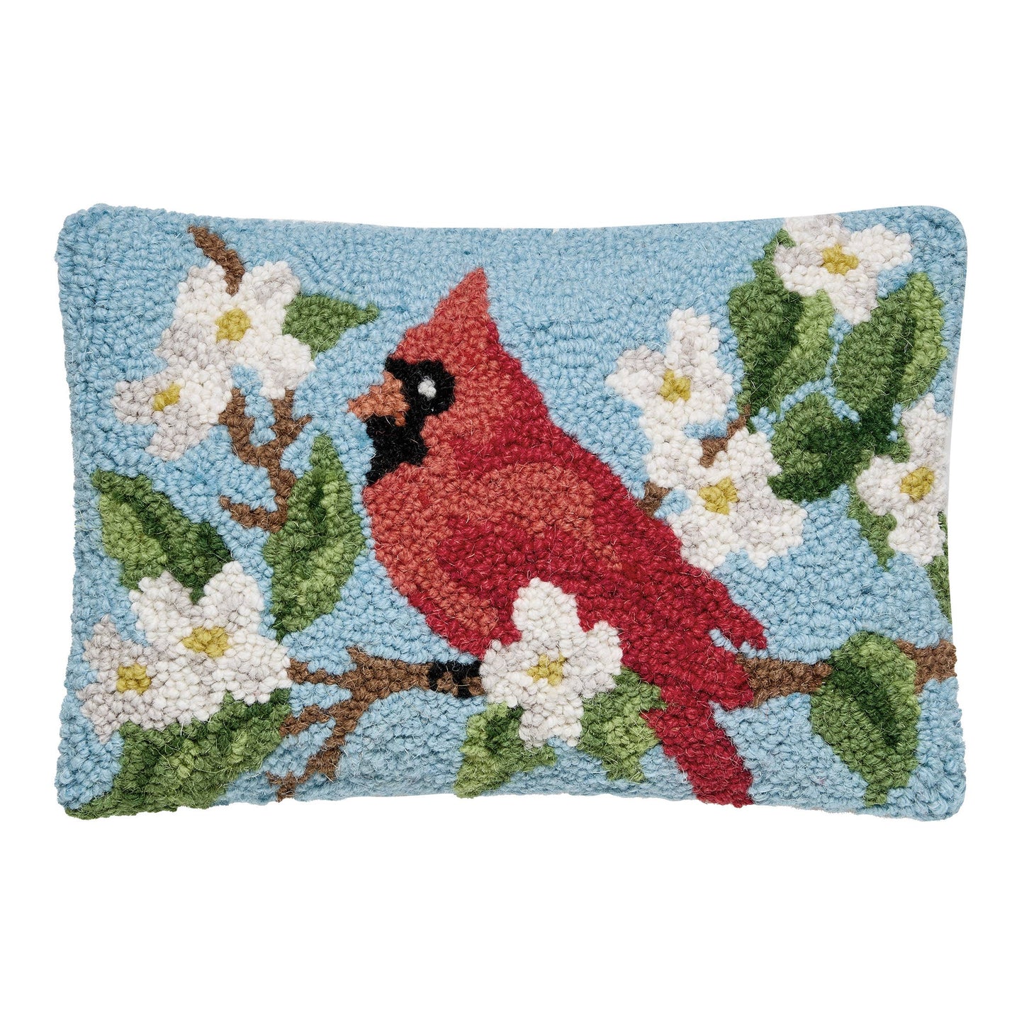 Cardinal Hook Pillow