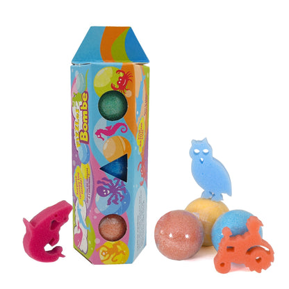 FiZZLeS Bath Bombe - Bath Bombs With A Surprise Sponge Toy