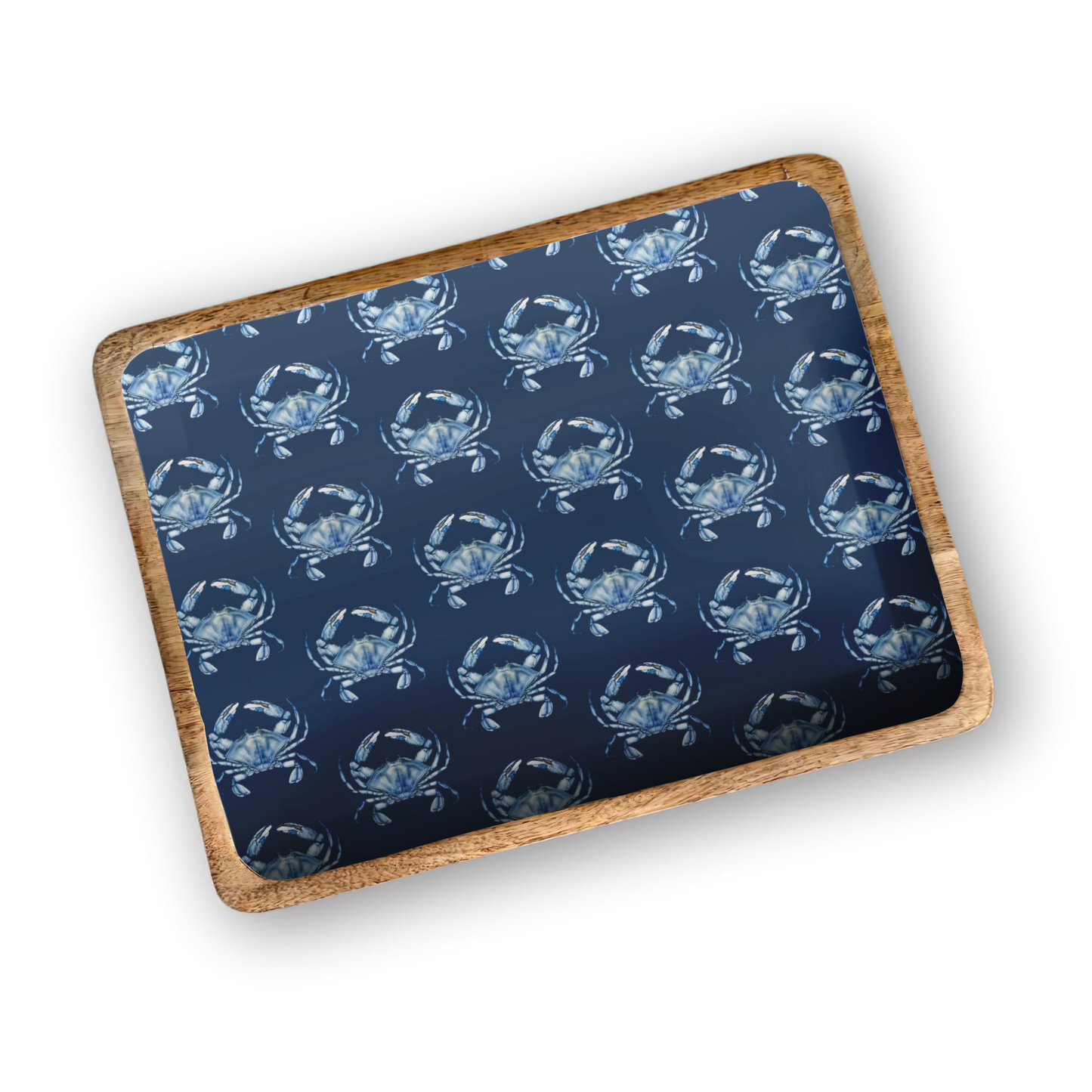 Blue Crab 13'X17" Decorative Tray Item 3-06 PREORDER