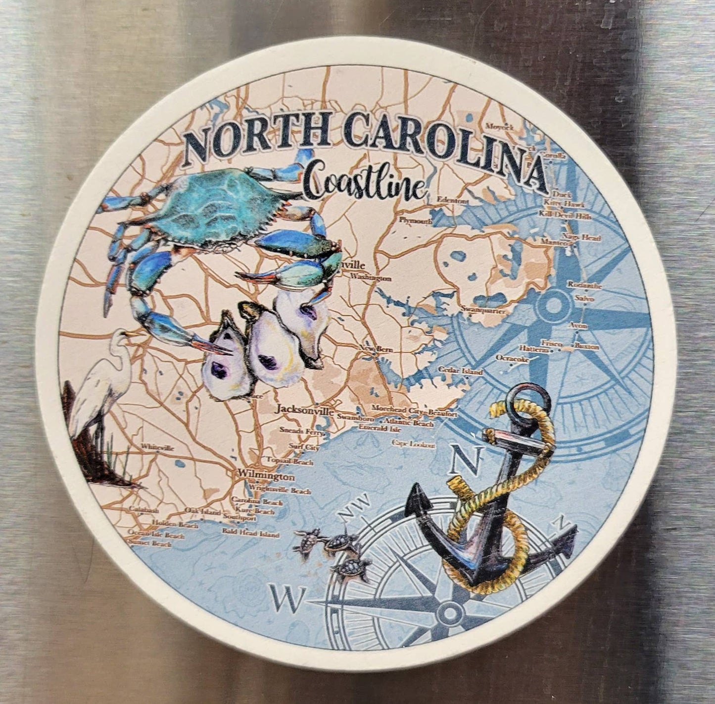 Custom Salt Life Art Map Magnets- Any Location!