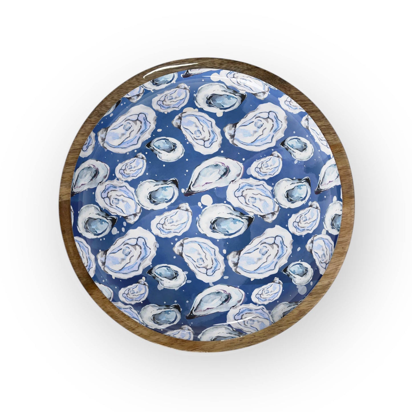 Blue Oyster Round Trays (10" Pack of 2) 7-51-B PREORDER