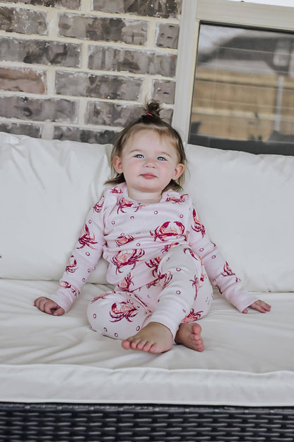 Pink Crab Pajamas