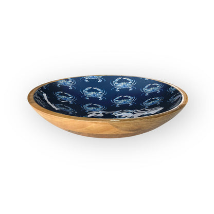 Blue Crab Shallow Bowl (10" in Pack of 2) 5-06-B PREORDER