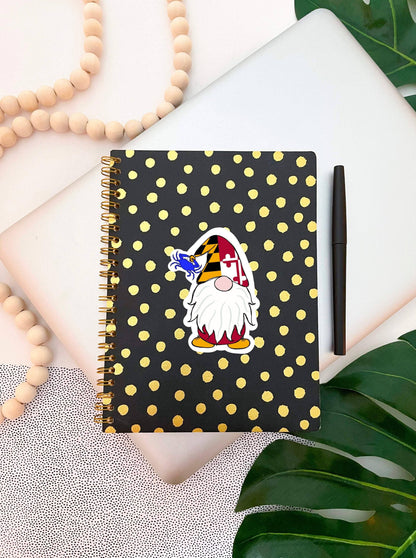 Maryland Garden Gnome Sticker 3”