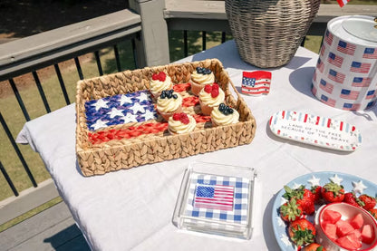 Woven Flag Tray