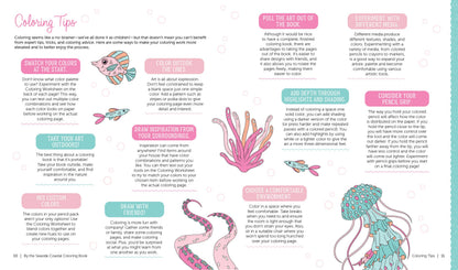 By the Seaside Coastal Coloring Book
