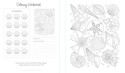 By the Seaside Coastal Coloring Book