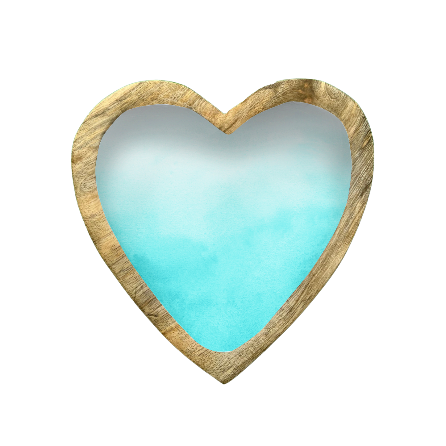 Aqua Ombre 6" Heart HRT-01 (Pack of 3) PREORDER