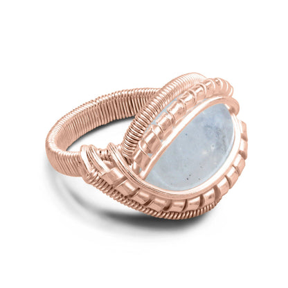 Wire Wrapped Gemstone Rings – Copper, Gold, Silver & Black Rhodium | Handmade | Wholesale Bundles