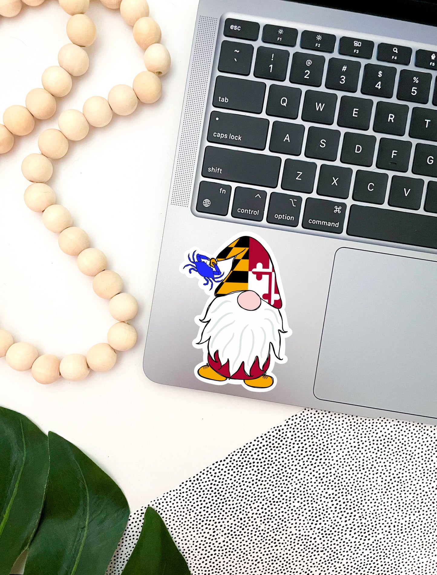 Maryland Garden Gnome Sticker 3”