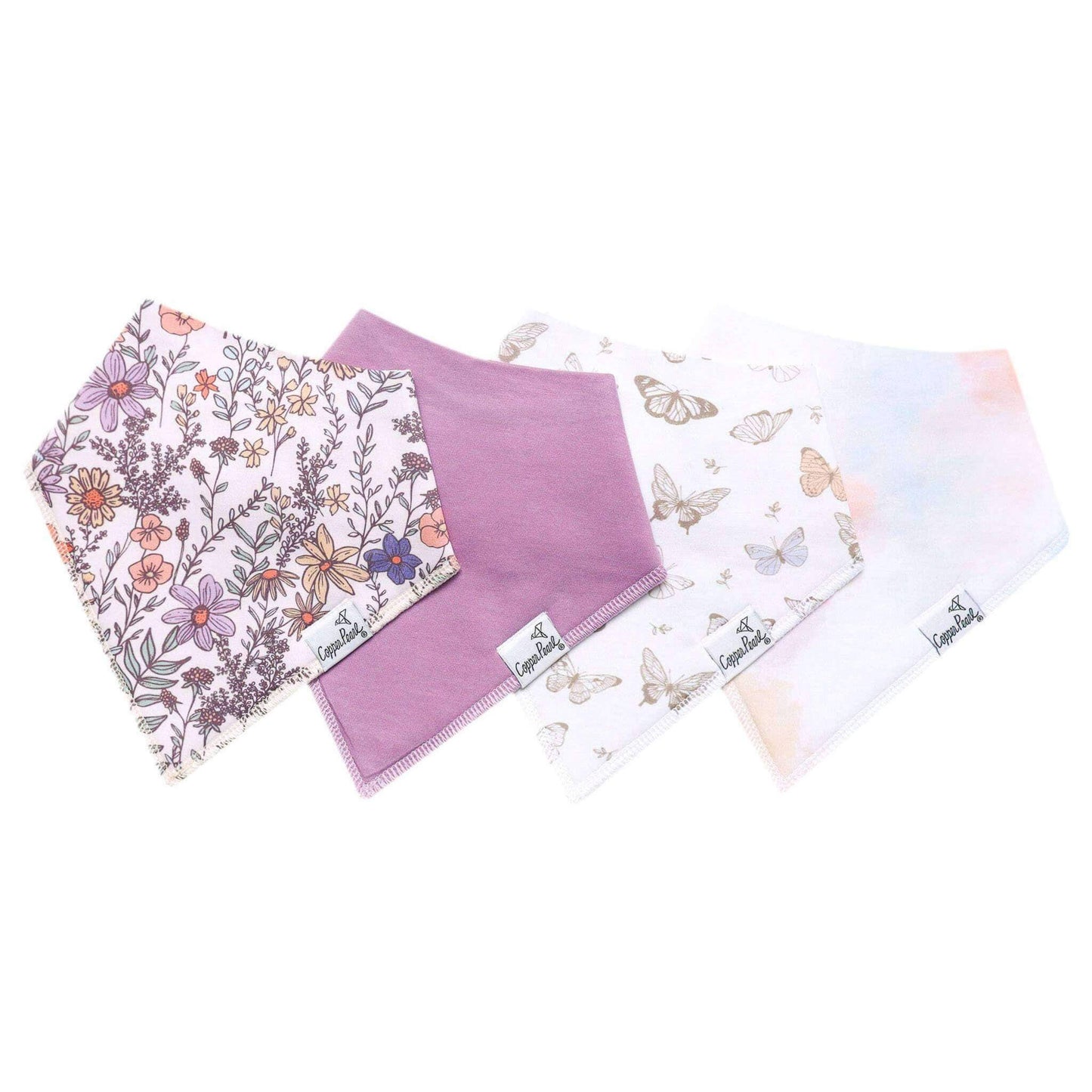 Baby Bandana Bibs - Flora