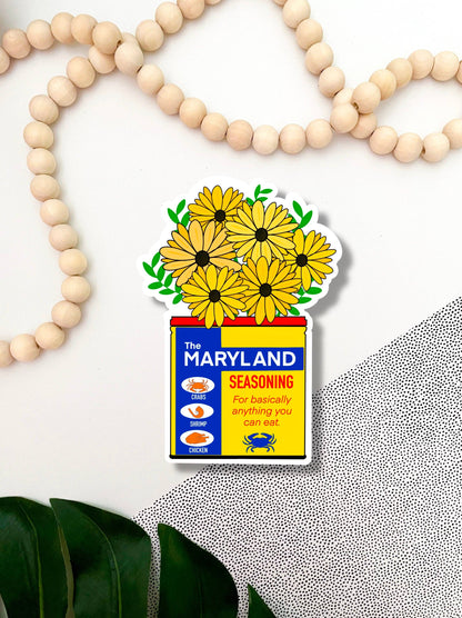 Maryland Seasoning Old Bay Can Sticker