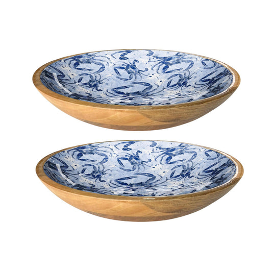 Blue Watercolor Crab Shallow (14" Pack of 2)5-50-A PREORDER