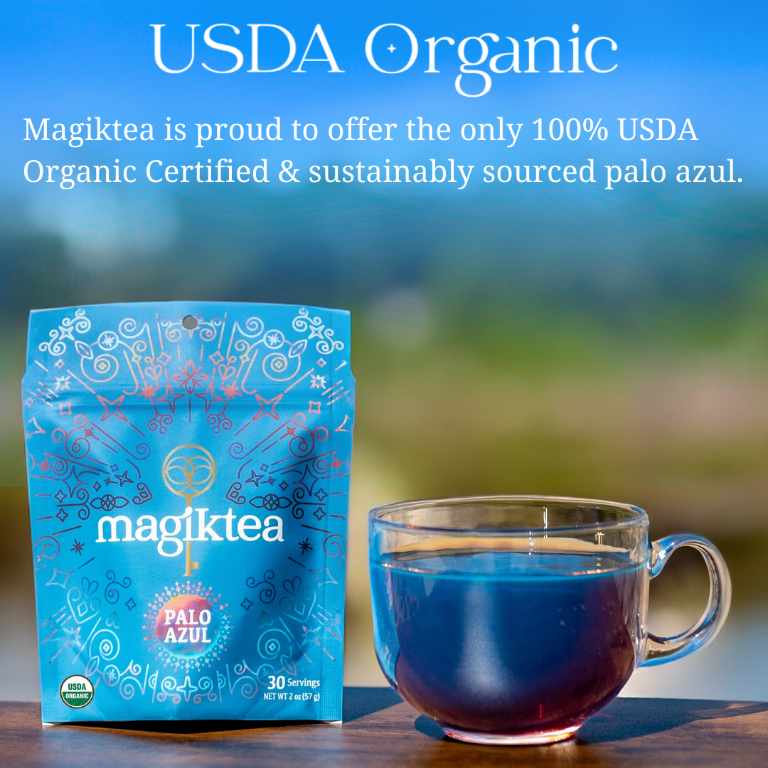 Palo Azul - Loose Tea - 2 oz (30 cups) - USDA Organic
