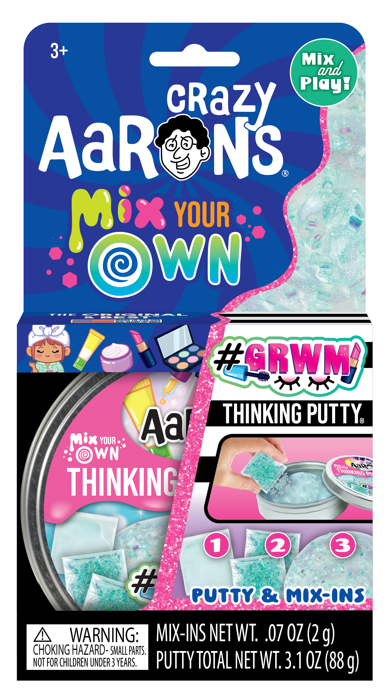GRWM - Mix It Full Size 4" Thinking Putty Tin