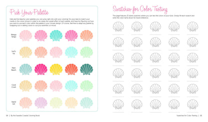 By the Seaside Coastal Coloring Book