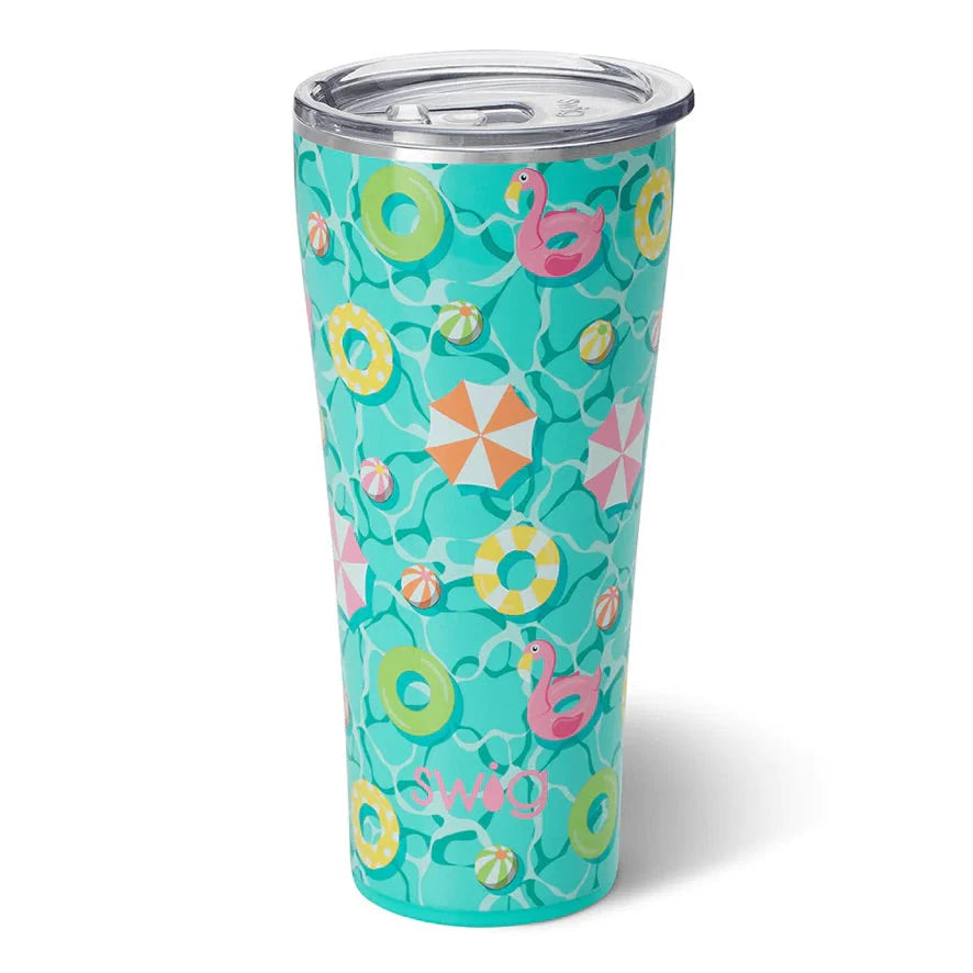 Swig Stainless Steel Tumbler Lazy River - 22 oz