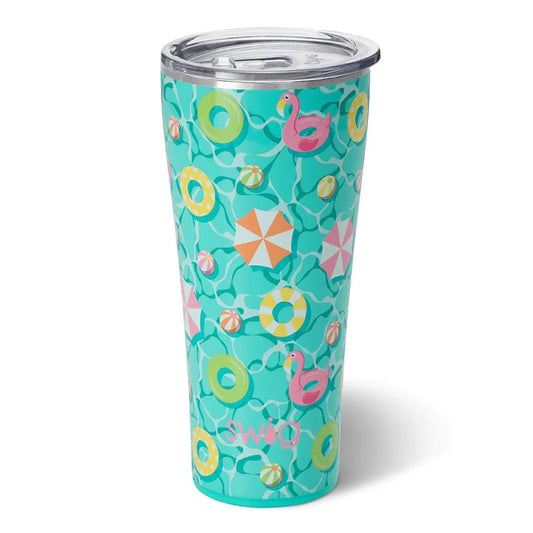 Swig Stainless Steel Tumbler Lazy River - 22 oz