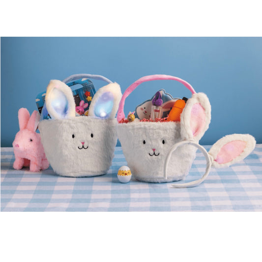 Easter Basket & Light-up headband set