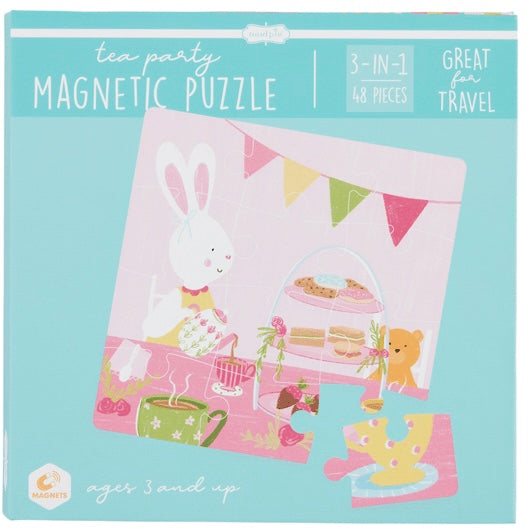 Tea Party Magnetic Puzzle Set