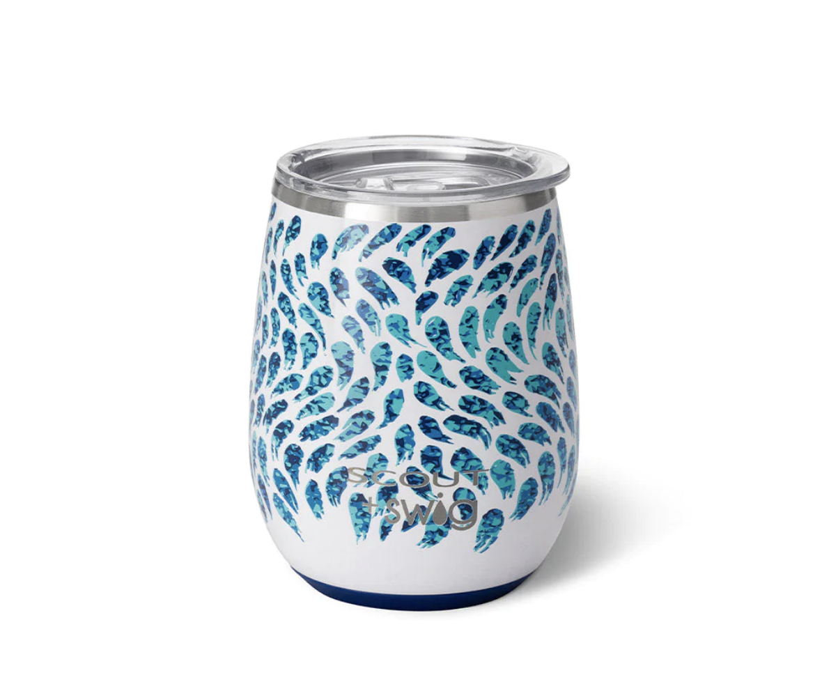 Swig Stemless Cup Swim School - 14 oz