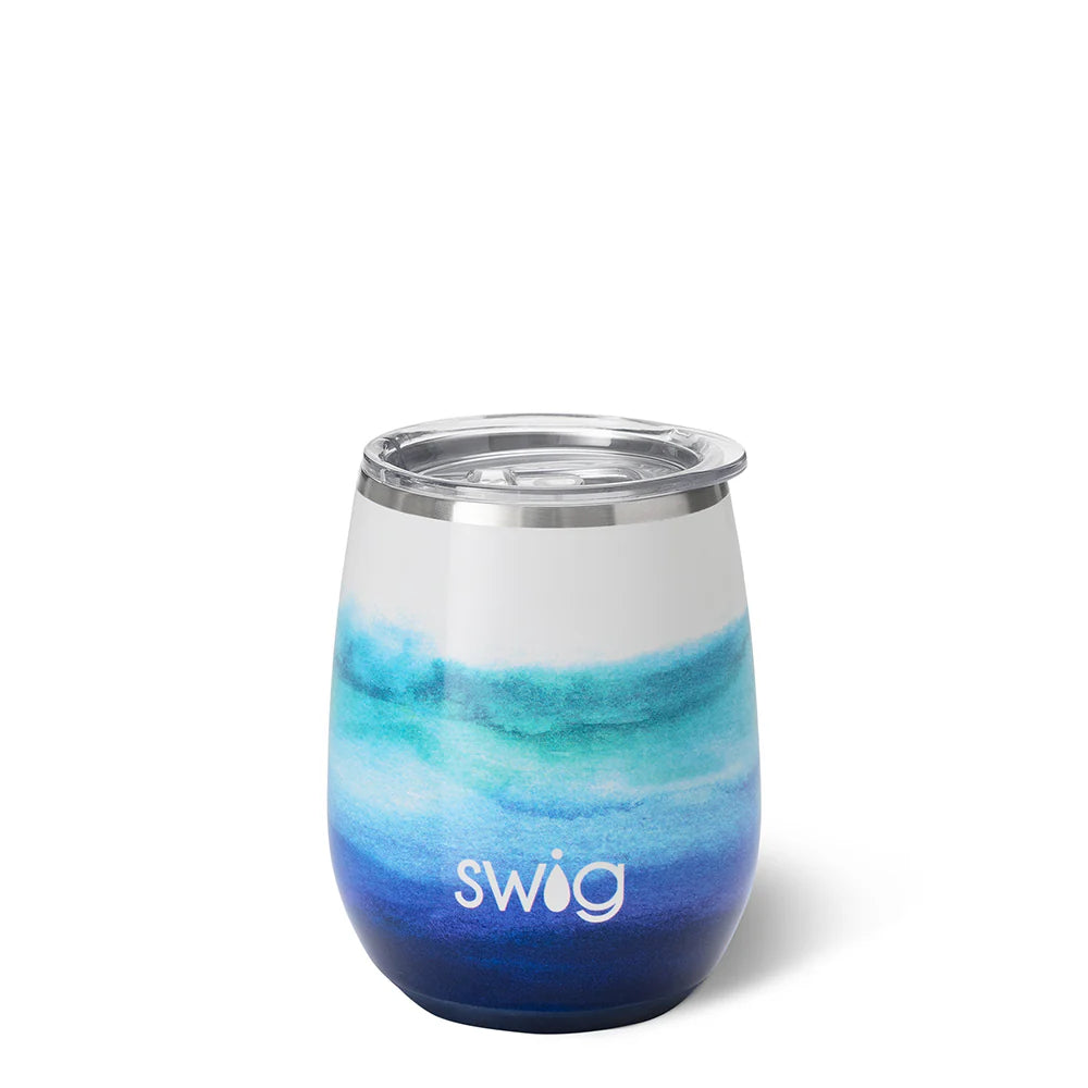 Swig Stemless Cup Sapphire - 14 oz