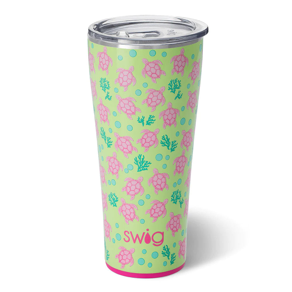 Swig Stainless Steel Tumbler Sea Turtle - 32 oz