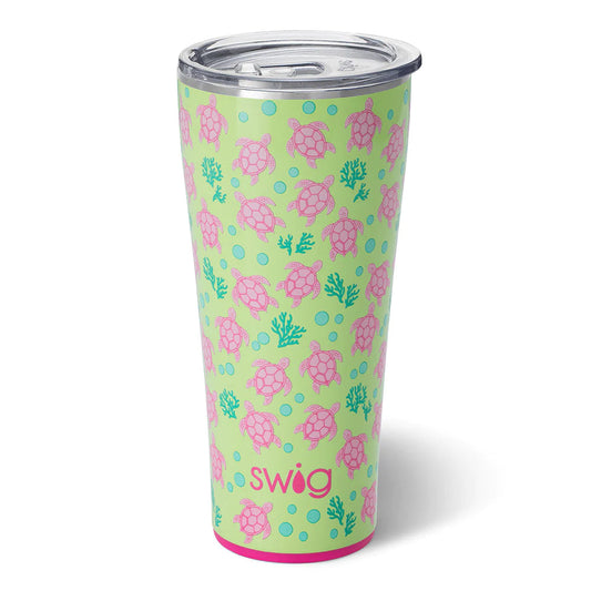 Swig Stainless Steel Tumbler Sea Turtle - 32 oz
