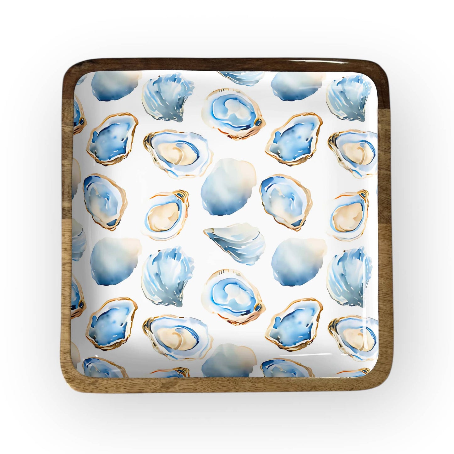 Oyster Square Trays (10" in Pack of 2) 6-32-B PREORDER
