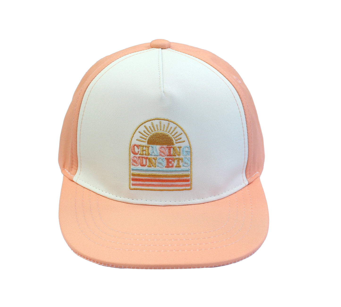 Chasing Sunsets Beachy Kids Snapback Hat