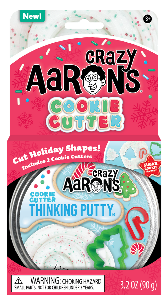 Cookie Cutter - Full Size 4" Thinking Putty Tin