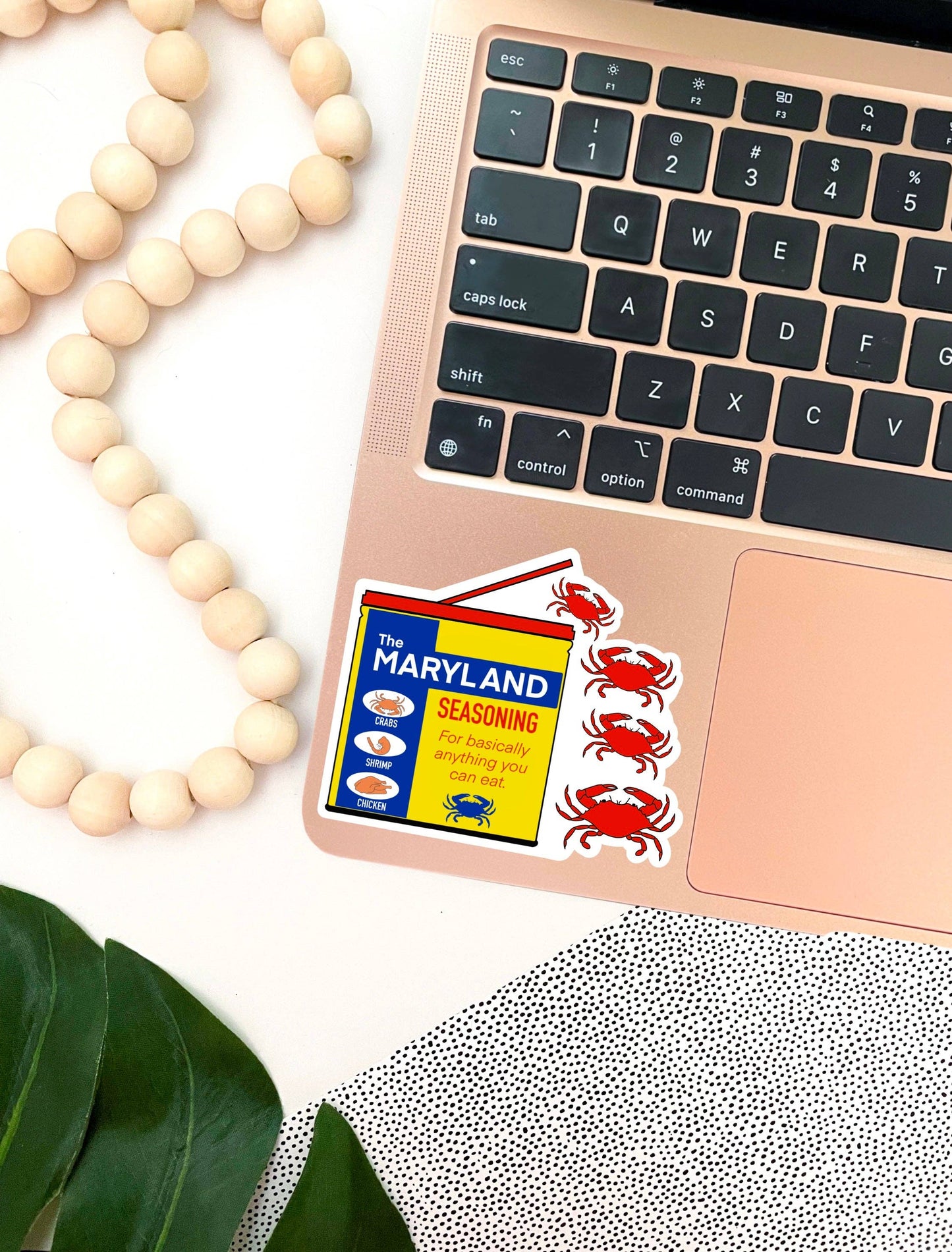 Maryland Seasoning Crab Sticker