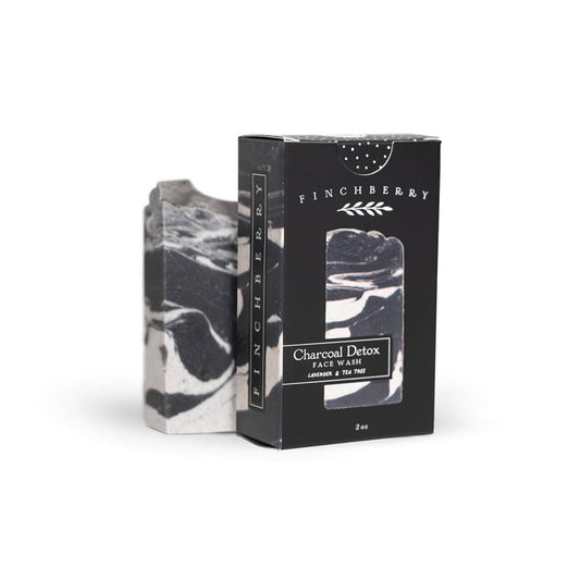 Charcoal Detox Purifying Exfoliating  Facial Wash Bar