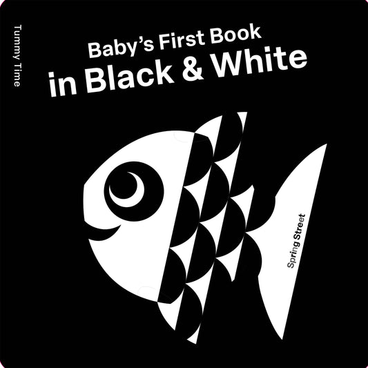 Spring Street Tummy Time: Baby's First Book in Black & White