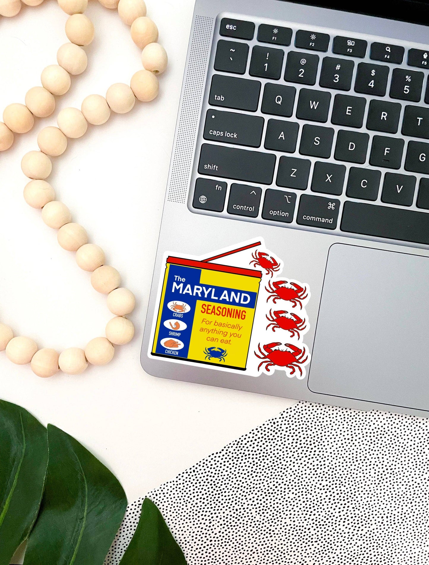 Maryland Seasoning Crab Sticker