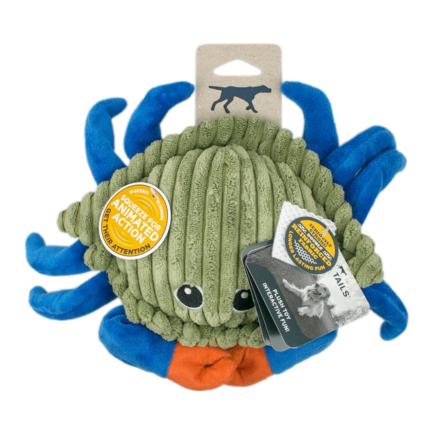 Tall Tails Animated Crab Toy