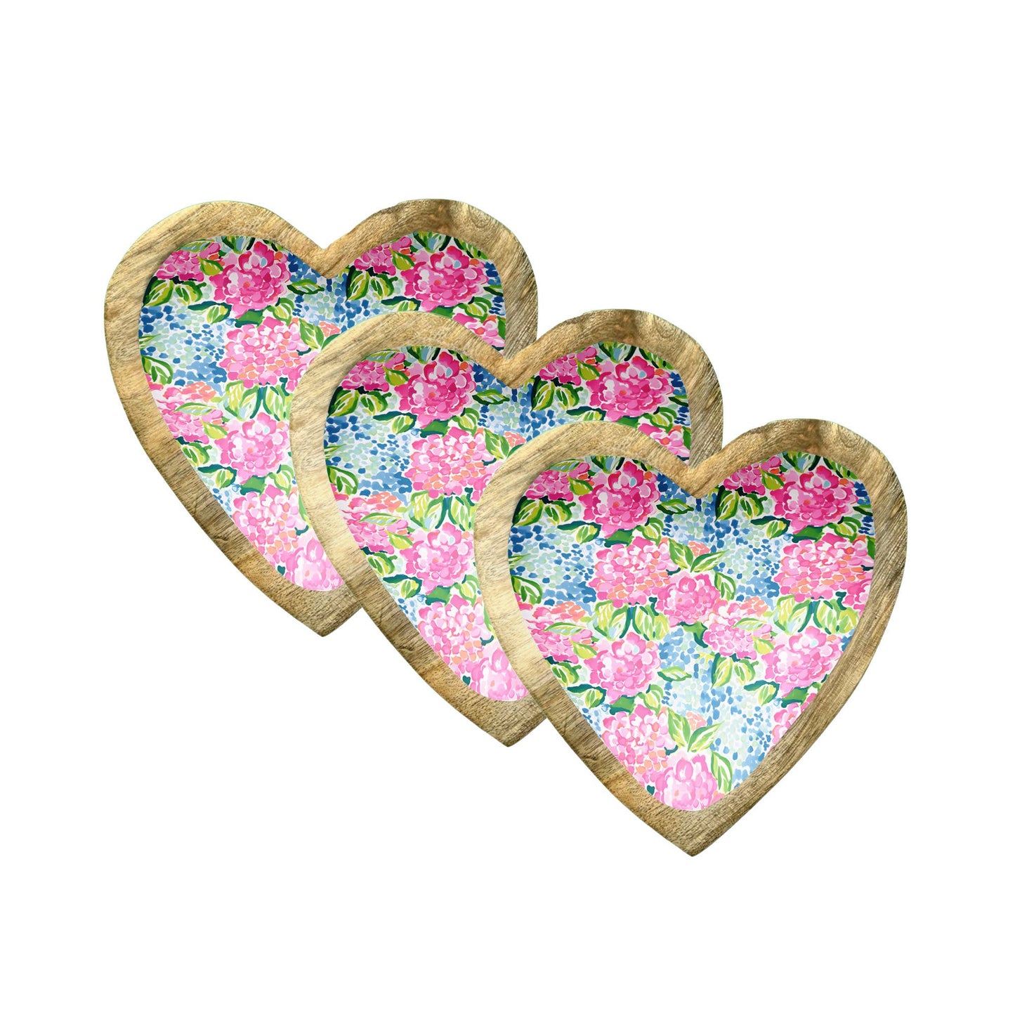 Hydrangeas 6" Heart HRT-23 (Pack of 3) PREORDER