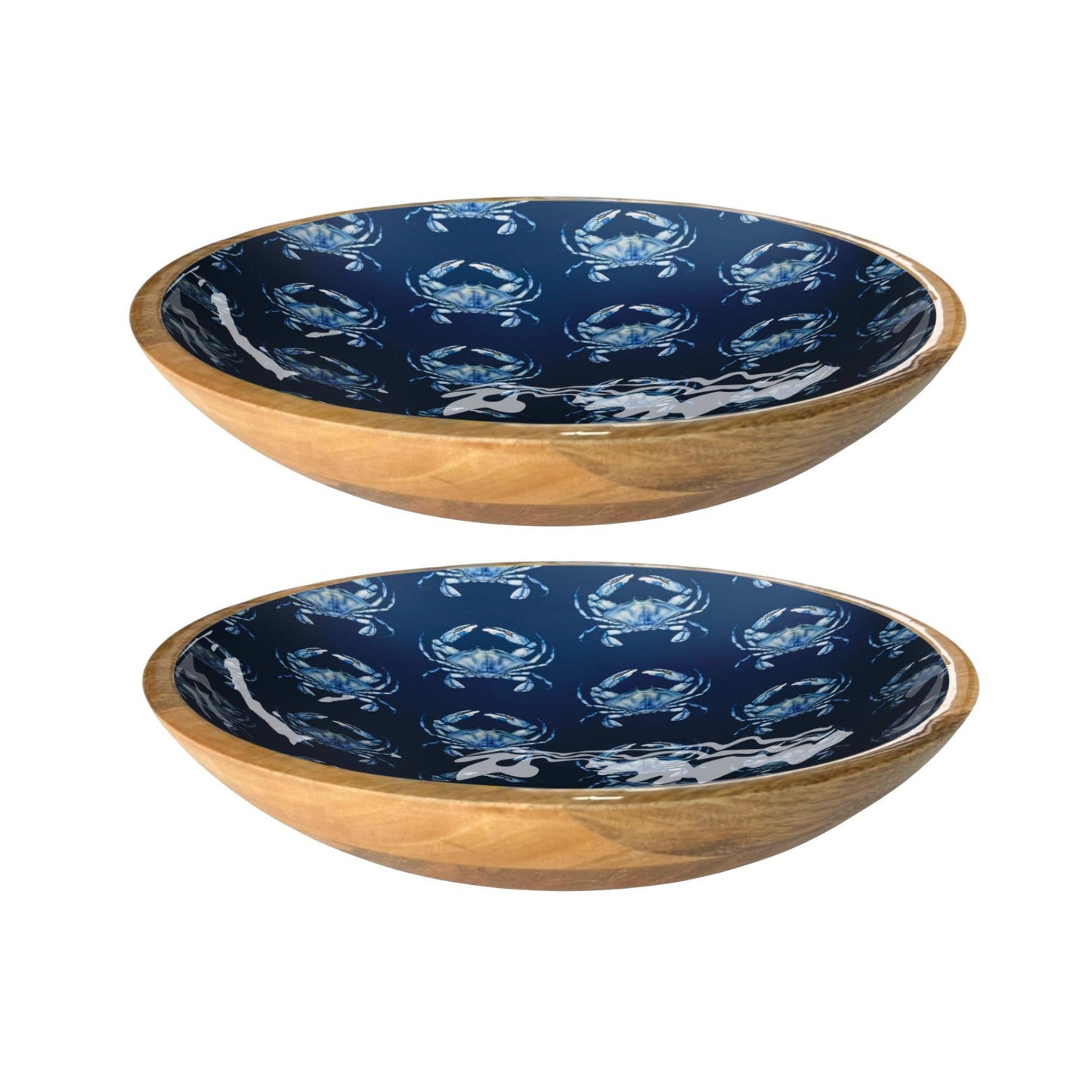Blue Crab Shallow Bowl (10" in Pack of 2) 5-06-B PREORDER