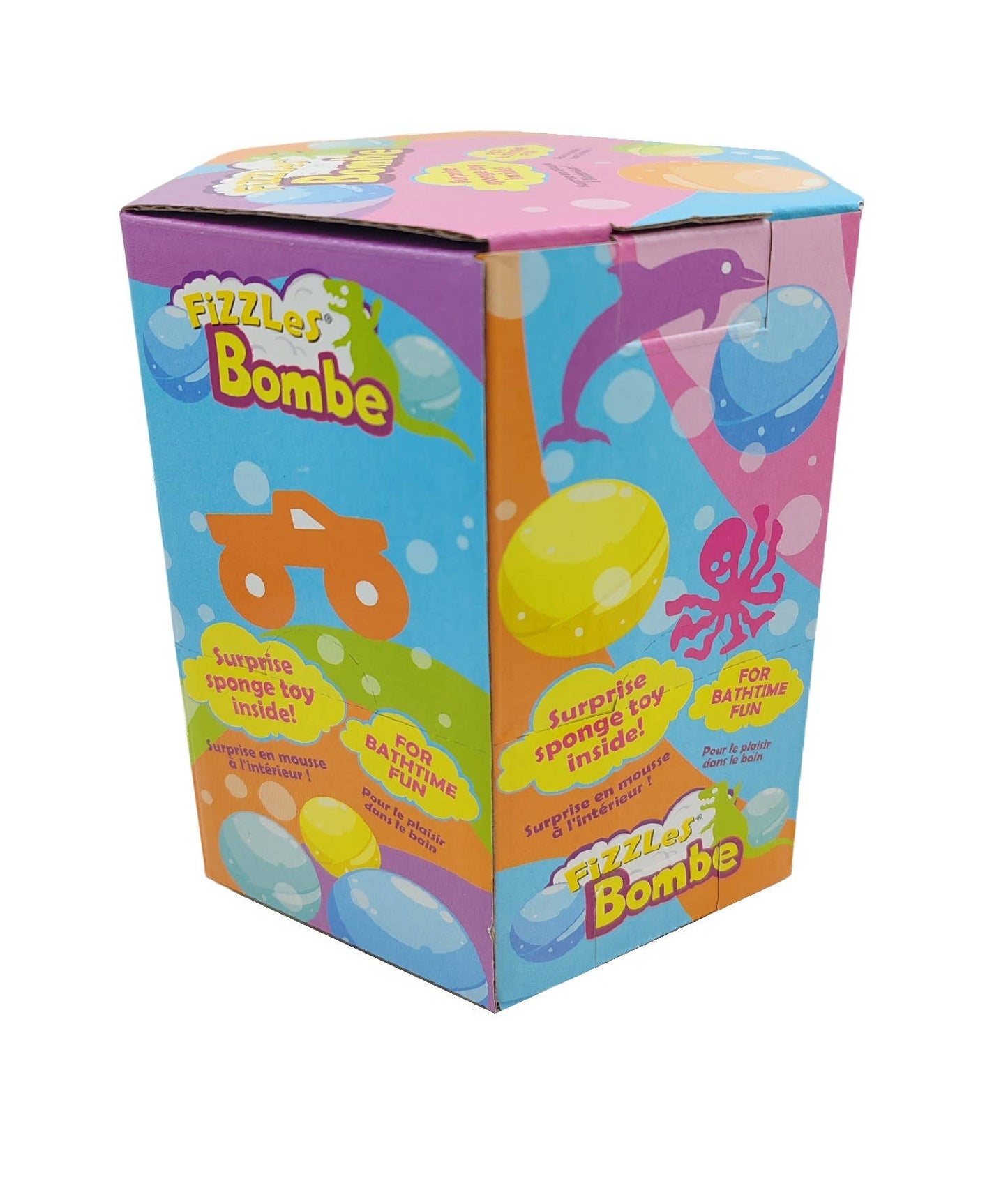FiZZLeS Bath Bombe - Bath Bombs With A Surprise Sponge Toy