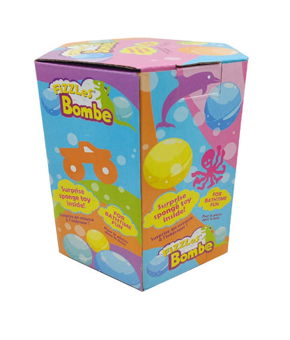 FiZZLeS Bath Bombe - Bath Bombs With A Surprise Sponge Toy