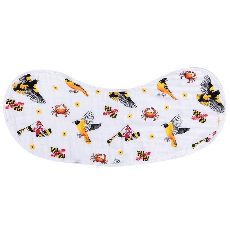 Maryland Baby Burp and Bib (Unisex)