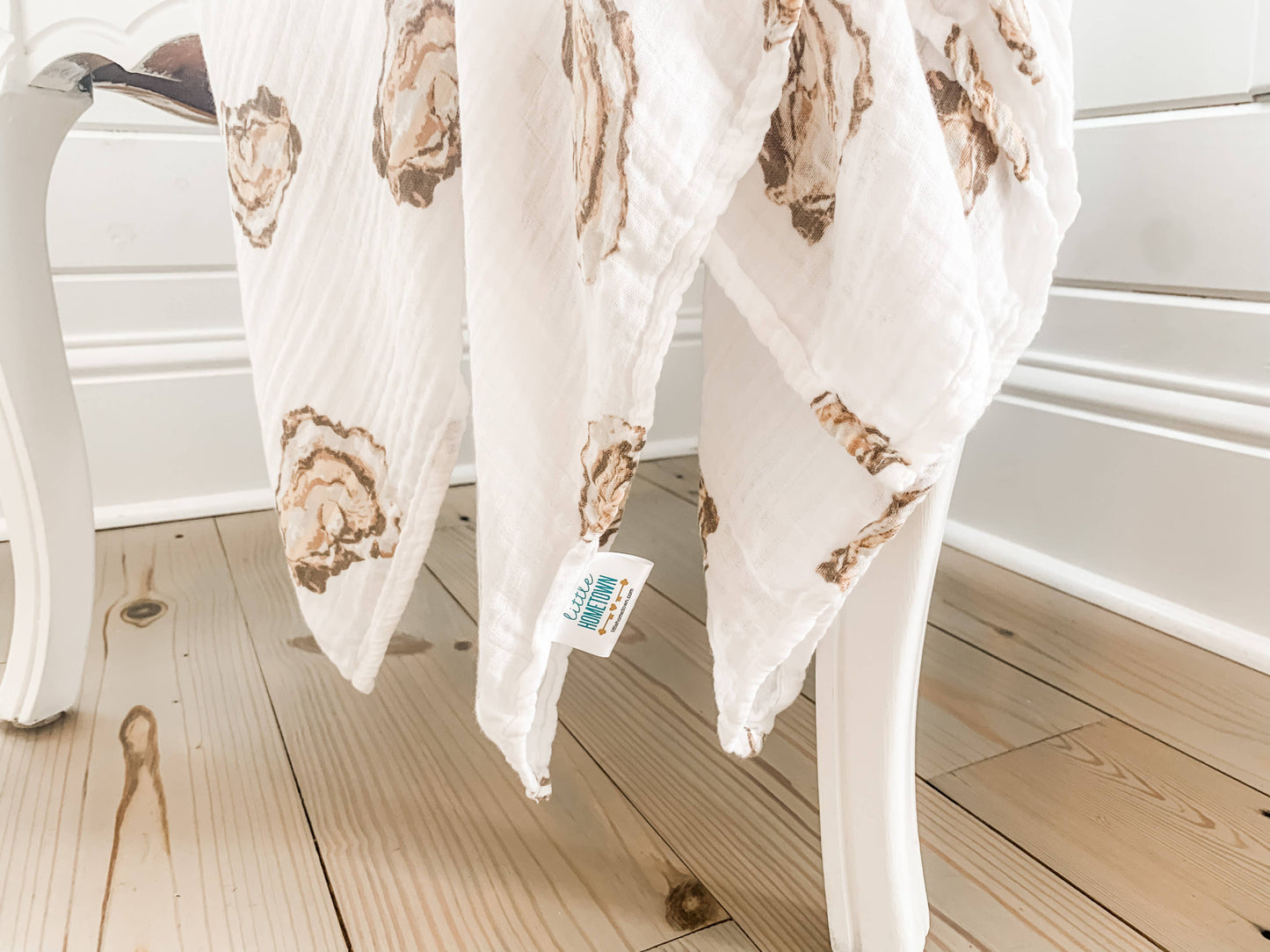 Oyster Swaddle Blanket (Unisex)